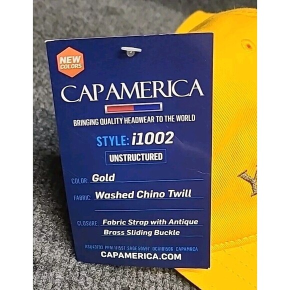 NEW Young Living Essential Oils Baseball Cap Hat One Size Yellow Cap America - Picture 6 of 7